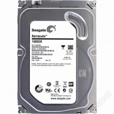 Лот: 2855075. Фото: 1. Винчестер Seagate ST1500DM003... Жёсткие диски (HDD)