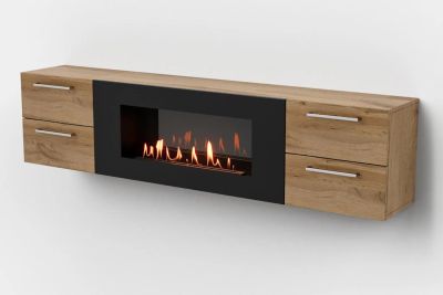 Лот: 23625101. Фото: 1. Тумба ТВ настенная LUX FIRE Нева. Стойки и тумбы для аппаратуры