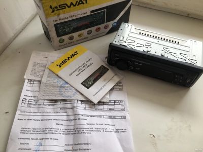 Лот: 13331572. Фото: 1. Магнитола swat usb aux. Автомагнитолы