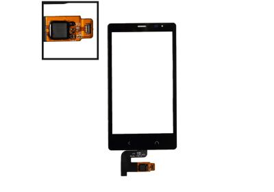 Лот: 10516914. Фото: 1. Тачскрин Nokia X2 Dual - Чёрный... Дисплеи, дисплейные модули, тачскрины