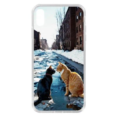 Лот: 25135256. Фото: 1. Чехол Krutoff Clear Case "Мартовские... Чехлы, бамперы