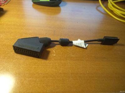 Лот: 18243743. Фото: 1. переходник scart-hdmi. Шнуры, кабели, разъёмы