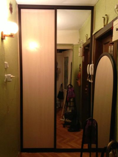 Лот: 3764175. Фото: 1. Встроенный шкаф-купе цвет дуб... Шкафы, шкафы-купе