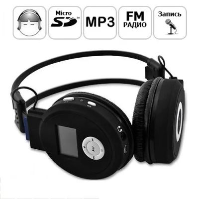 Лот: 3596608. Фото: 1. Наушники со встроенным MP3 плеером... Плееры