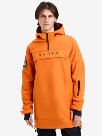 Лот: 23907488. Фото: 1. Анорак мужской XVOYA BASE, Оранжевый. Другое (спортивная одежда)