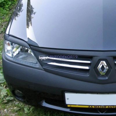 Лот: 16196233. Фото: 1. Реснички накладки на фары Renault... Детали тюнинга