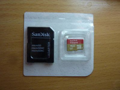 Лот: 10898435. Фото: 1. Карта памяти. Micro SDHC SanDisk... Карты памяти