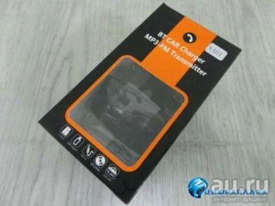 Лот: 14500873. Фото: 1. Автомобильный FM модулятор Bluetooth... FM-модуляторы, трансмиттеры