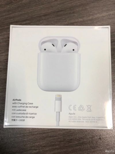 Лот: 14417253. Фото: 1. Новые Apple AirPods 2. Запечатаны... Наушники, гарнитуры