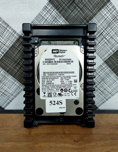 Лот: 20353512. Фото: 1. Жесткий диск SATA-III 3,5 WD VelociRaptor... Жёсткие диски (HDD)