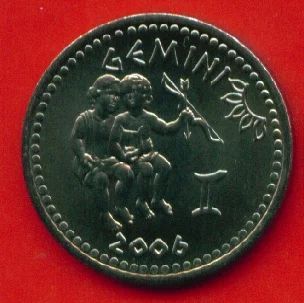 Лот: 8827888. Фото: 1. Сомалиленд 10 шиллингов 2006 Близнецы... Африка