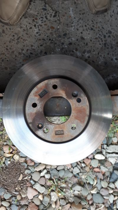Лот: 11645021. Фото: 1. Диски тормозные Hyundai/Kia 51712-1M000. Тормозная система