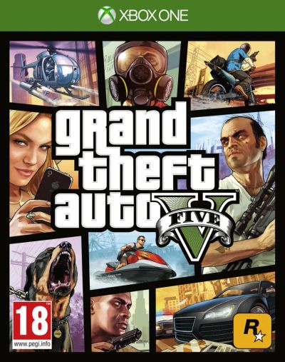 Лот: 4900493. Фото: 1. GTA V (GTA 5) Xbox one. Игры для консолей