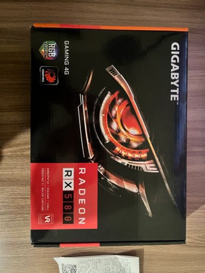 Лот: 20055724. Фото: 1. Видеокарта RX 580. Видеокарты