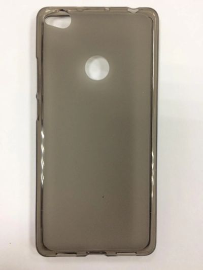 Лот: 10094931. Фото: 1. Чехол ZTE Z11 Силикон Серый Бесплатная... Чехлы, бамперы