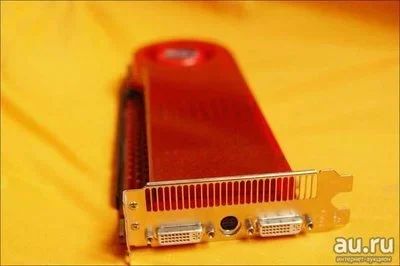Лот: 9078867. Фото: 1. Видеокарта Ati Radeon 3870x2 1Gb... Видеокарты