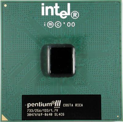 Лот: 4413756. Фото: 1. Процессор Intel Pentium-III 733... Процессоры