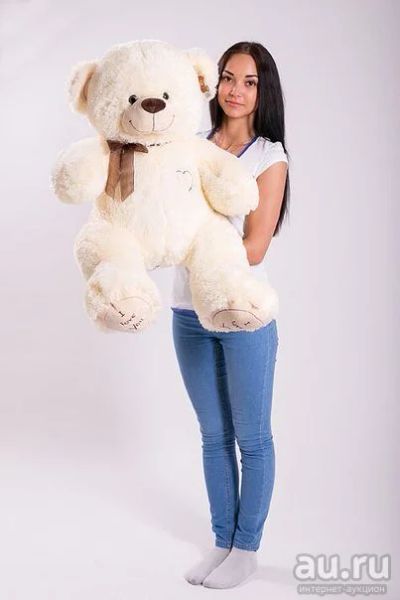 Лот: 9134892. Фото: 1. Плюшевый мишка "I love you" 80см... Подарки на 8 марта