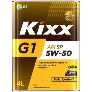Лот: 21379679. Фото: 1. Kixx G1 SP 5W-50 (5W50) 4л моторное... Масла, жидкости