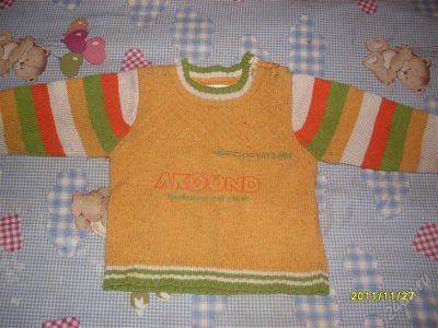 Лот: 1375359. Фото: 1. Кофта шерстяная для ребенка 2-4лет... Свитера, худи, толстовки