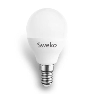 Лот: 15040787. Фото: 1. Лампа светодиодная Sweko 42LED-G45-5W-230-4000K-Е14... Лампочки