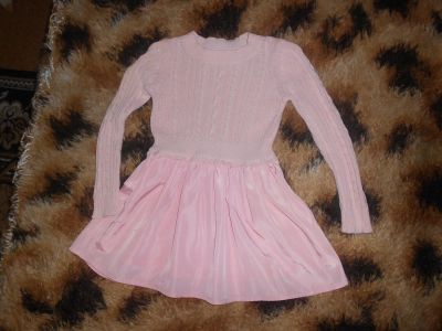 Лот: 5253717. Фото: 1. Нежное платьице, р-р 98-110. Платья, сарафаны