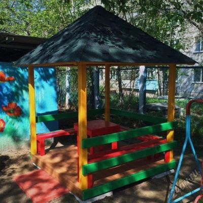 Лот: 5548335. Фото: 1. Детская беседка. Всё для ландшафта
