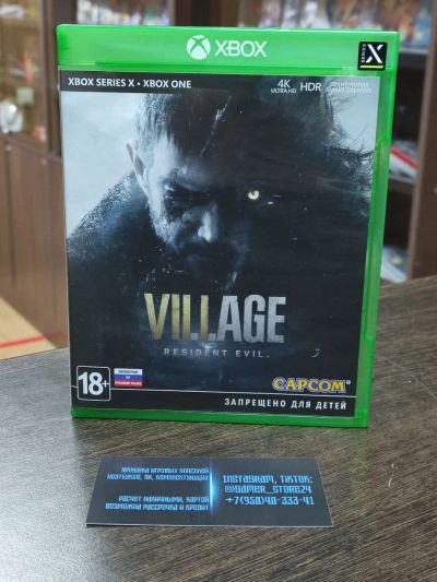 Лот: 18227488. Фото: 1. Resident Evil Village. Диск для... Игры для консолей