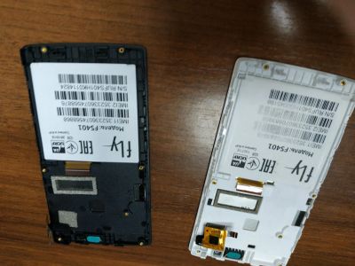 Лот: 12571220. Фото: 1. Fly fs401 на запчасти модуль с... Смартфоны