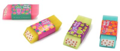 Лот: 20034198. Фото: 1. Ластик BV "HappyGraphix Juice... Другое (канцелярские и офисные товары)
