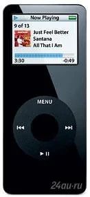 Лот: 1305206. Фото: 1. ipod nano 2gb ультра тонкий оригинал. Плееры