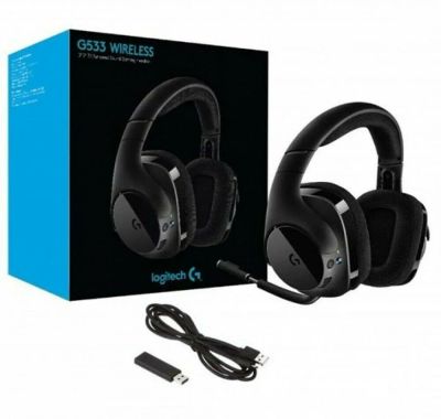 Лот: 16926447. Фото: 1. Logitech g533. Наушники, гарнитуры