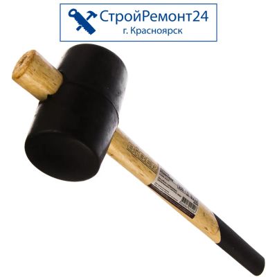 Лот: 25758665. Фото: 1. Киянка резиновая Biber деревянная... Ручной инструмент