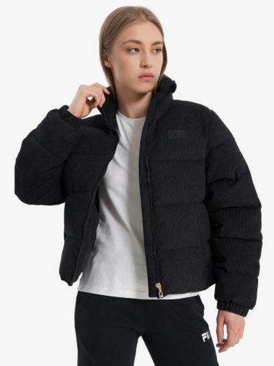 Лот: 25410683. Фото: 1. Пуховик женский FILA, Черный. Другое (спортивная одежда)