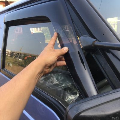 Лот: 18071126. Фото: 1. Ветровики Mitsubishi Delica/L300... Наклейки автомобильные