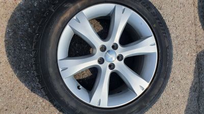 Лот: 16342713. Фото: 1. Продам колеса от subaru, стояли... Шины на дисках