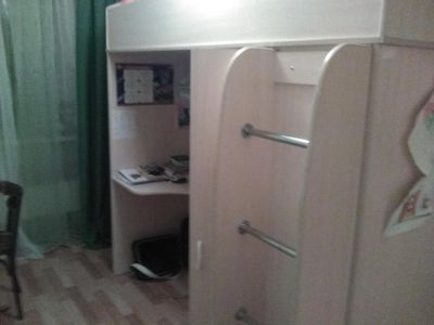 Лот: 8173407. Фото: 1. Кровать-чердак. Детские кровати и кроватки
