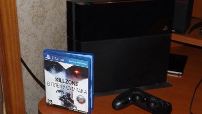 Лот: 5102664. Фото: 1. Playstation 4 500гб в идеальном... Игровые приставки, консоли