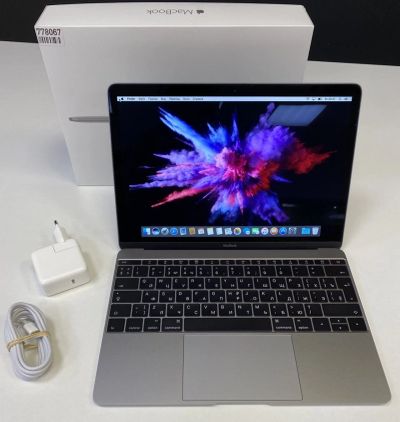 Лот: 16005536. Фото: 1. MacBook 12 Retina Space Grey MLH82RU... Ноутбуки