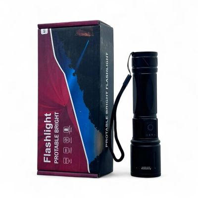 Лот: 25794290. Фото: 1. Фонарь акк. ANNSNA LED 607 black. Другое (бытовая техника)