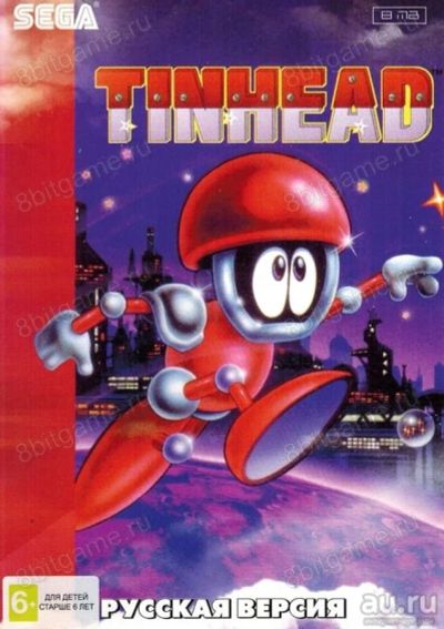 Лот: 13344469. Фото: 1. TIN HEAD Картридж Sega + Обмен... Игры для консолей