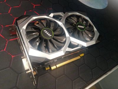 Лот: 20188206. Фото: 1. Видеокарта msi gtx 1660 super... Видеокарты
