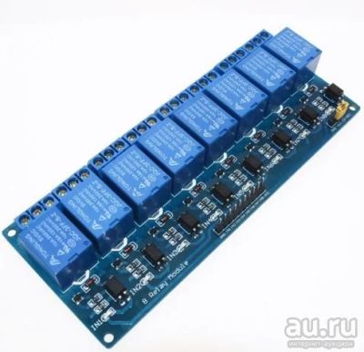 Лот: 10513618. Фото: 1. Модуль восьмиканального реле arduino... Микроконтроллеры