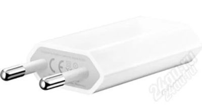 Лот: 743903. Фото: 1. зарядное устройство apple iphone... Зарядные устройства, блоки питания, адаптеры сетевые для смартфонов