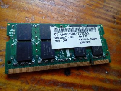 Лот: 9996421. Фото: 1. DDR2 2gb Notebook pc6400. Оперативная память