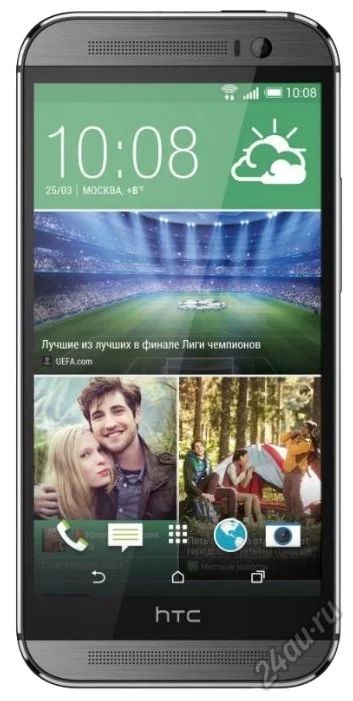 Лот: 5566403. Фото: 1. HTC One M8 16Gb Grey Новый. Гарантия... Смартфоны