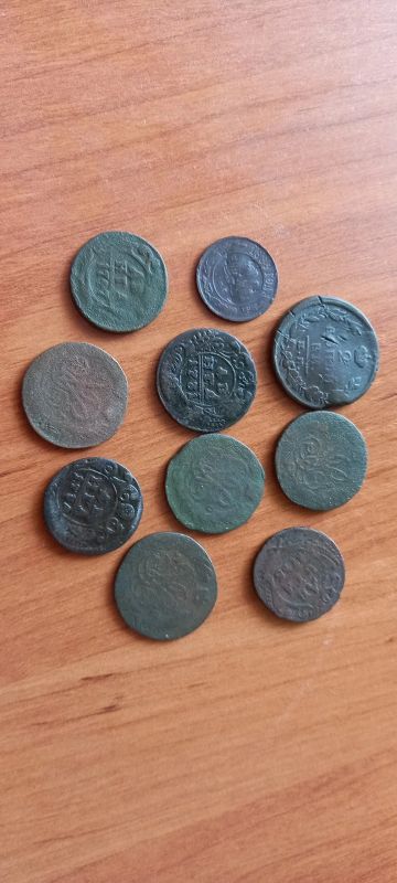 Лот: 18098365. Фото: 1. 10 монет одним лотом. Наборы монет