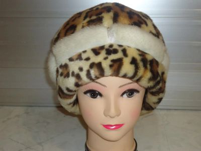 Лот: 3514796. Фото: 1. Шапочка из искусственной норки... Головные уборы