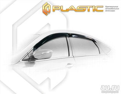 Лот: 13201276. Фото: 1. Hyundai i40 седан 2011-2017 Ветровики... Детали тюнинга