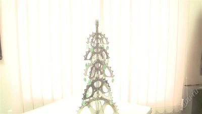 Лот: 2342916. Фото: 1. Елочка из велосипедных звездочек. Аксессуары